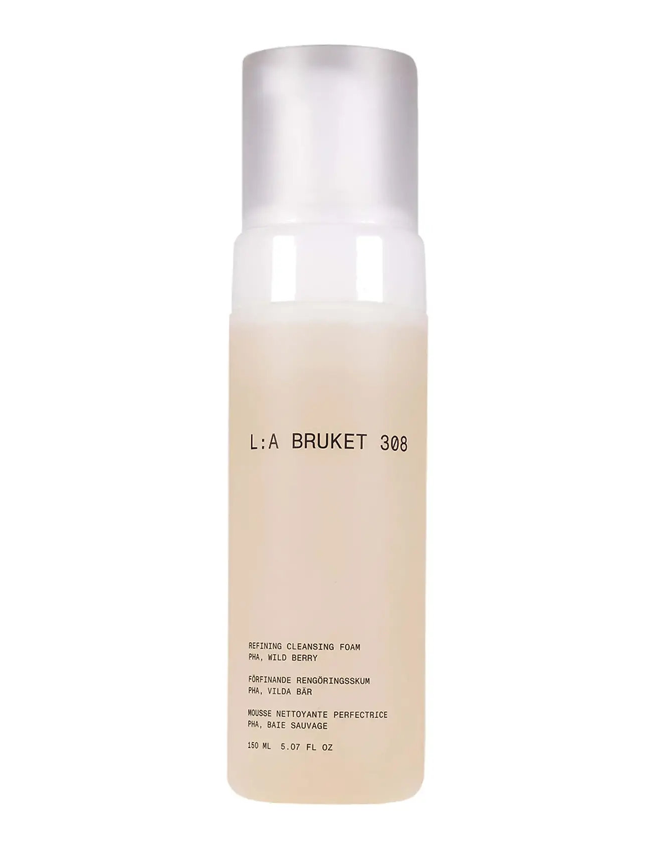 L:a Bruket Cleansing Foam Refining 150.00 ml, 150 ml, Beige, Cleansers > Foaming Cleanser, Dame