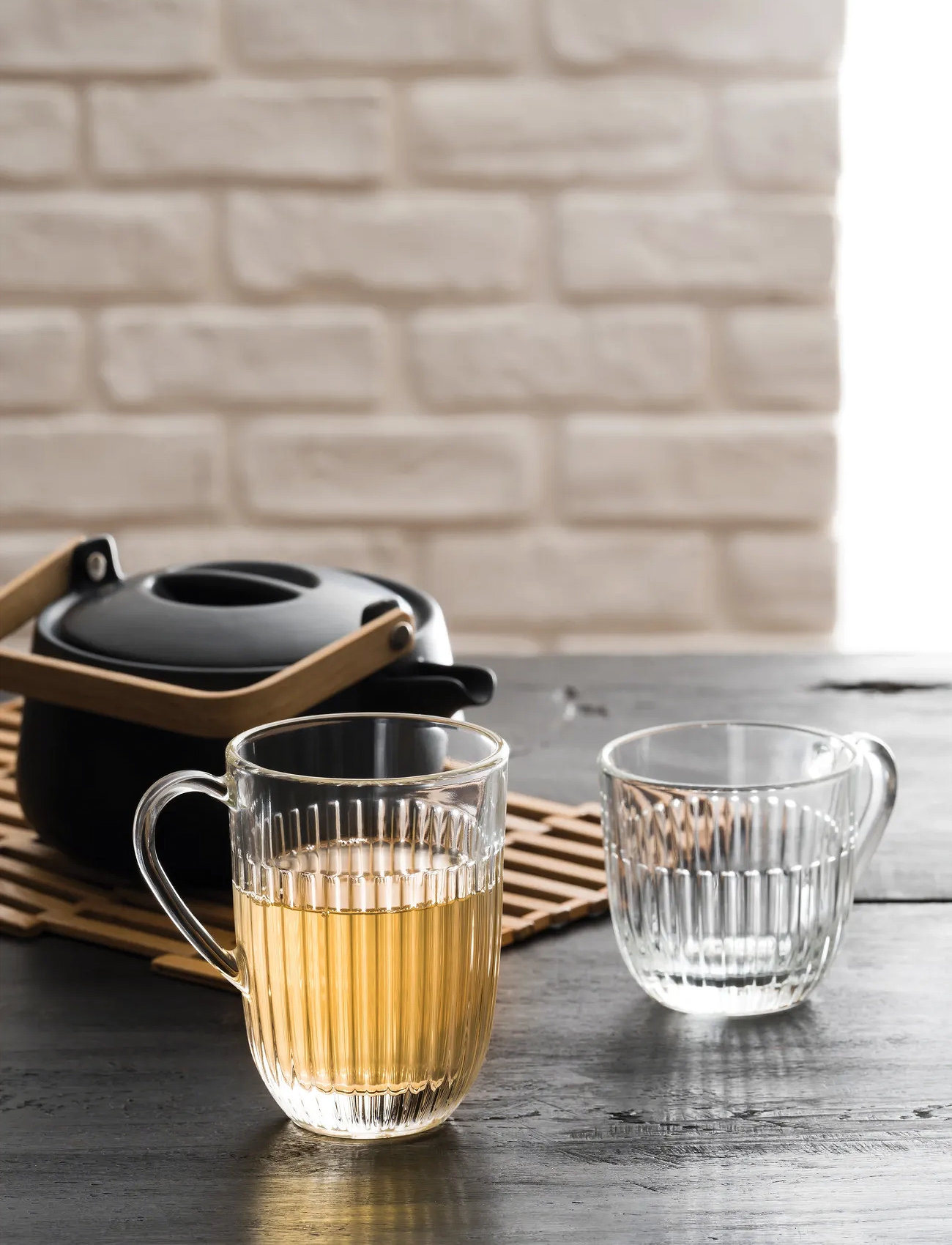 La Rochére Glas Med Hank Til Varme Drikke - 6 Glas, 27 CL, Nude, Kopper & Krus > Tekopper, Unisex