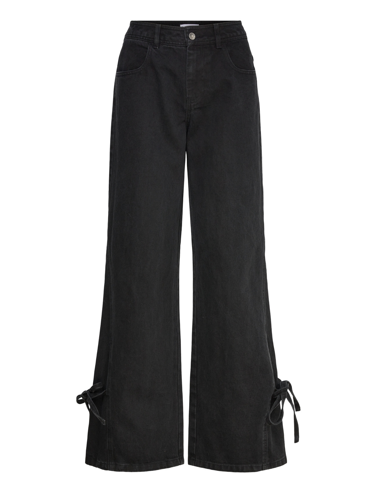 LAAGAM Jada Schwarz Denim Relaxed Jeans Schwarz - 38 - Damen