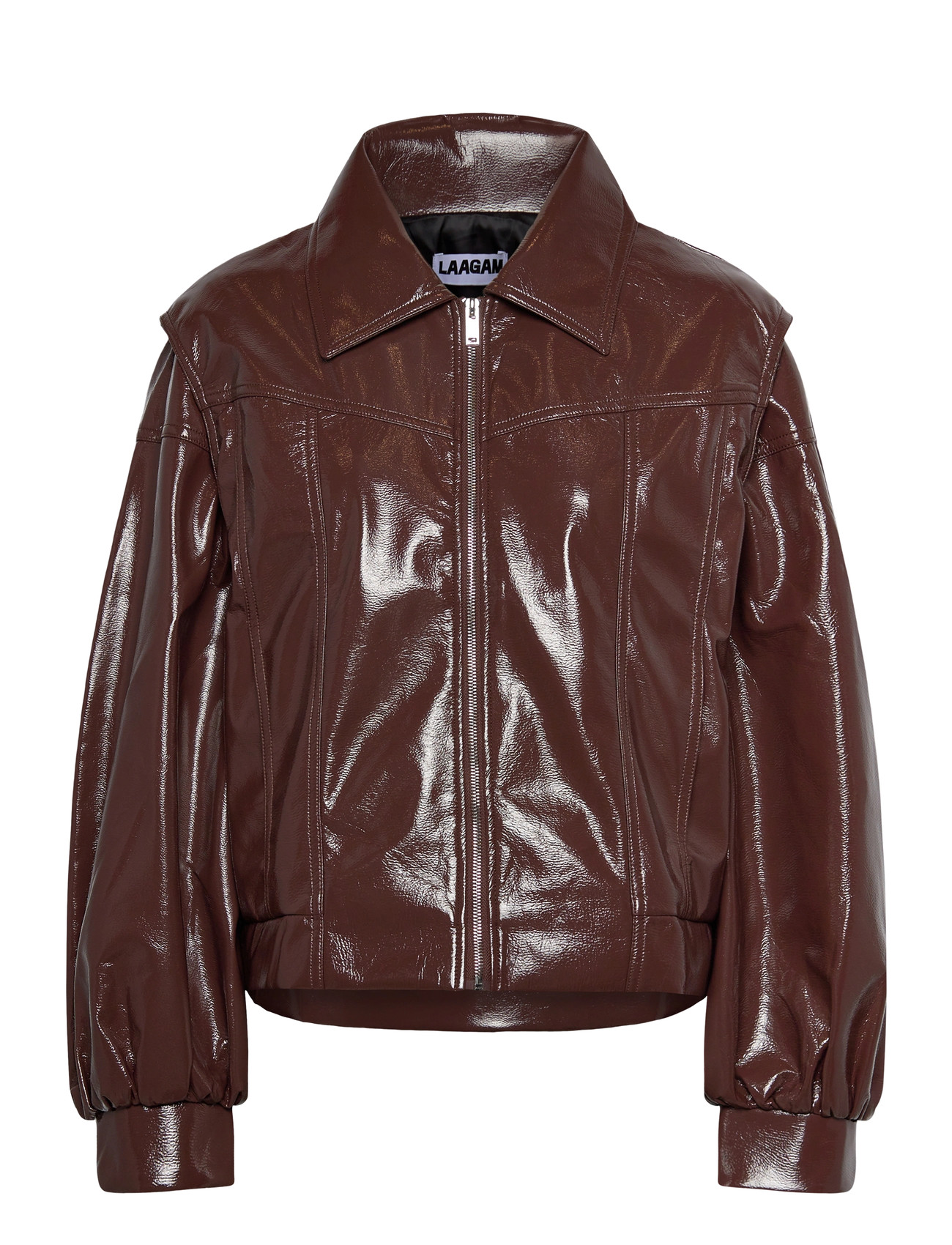 LAAGAM Cupido Braun Bomber Jacke Braun - S - Damen