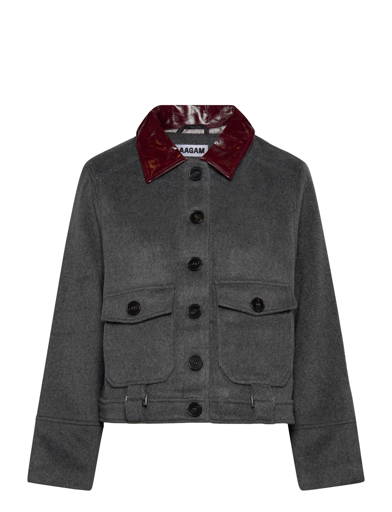 LAAGAM Bruna Grau Jacke Grau - M - Damen