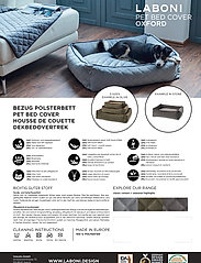 Laboni - Oxford Dogbed Large - dog beds & dog pads - olive - 10