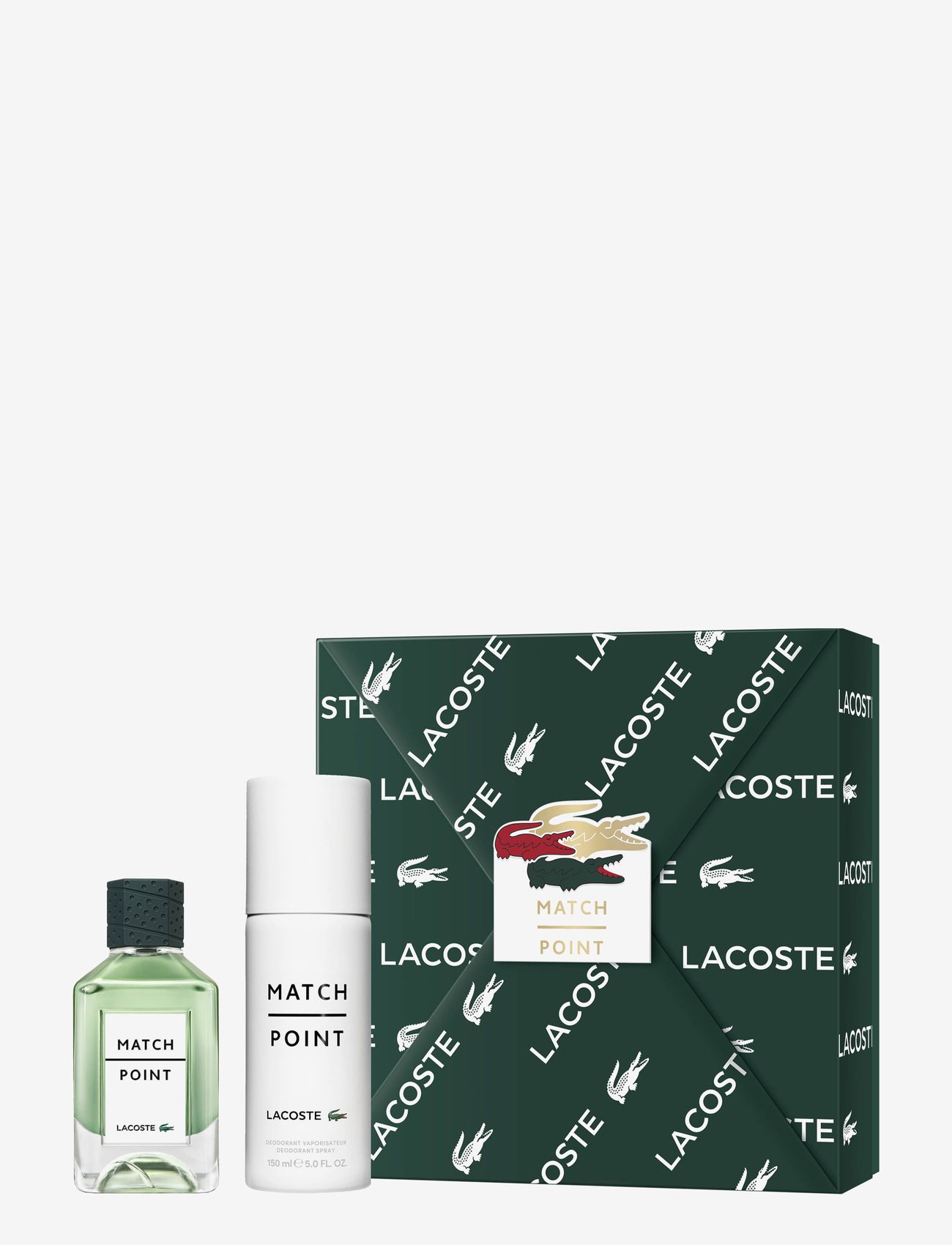 Lacoste Fragrance - Lacoste Match Point Edt 100ml/body spray 150ml - gavesett - no color - 0