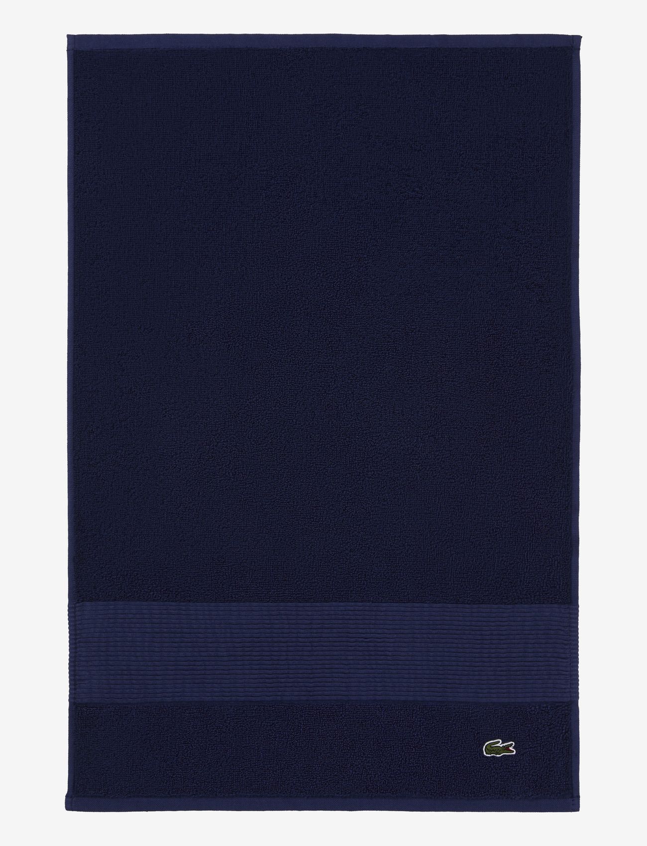 Lacoste Home - LLECROCO Guest towel - guest towels - marine - 0