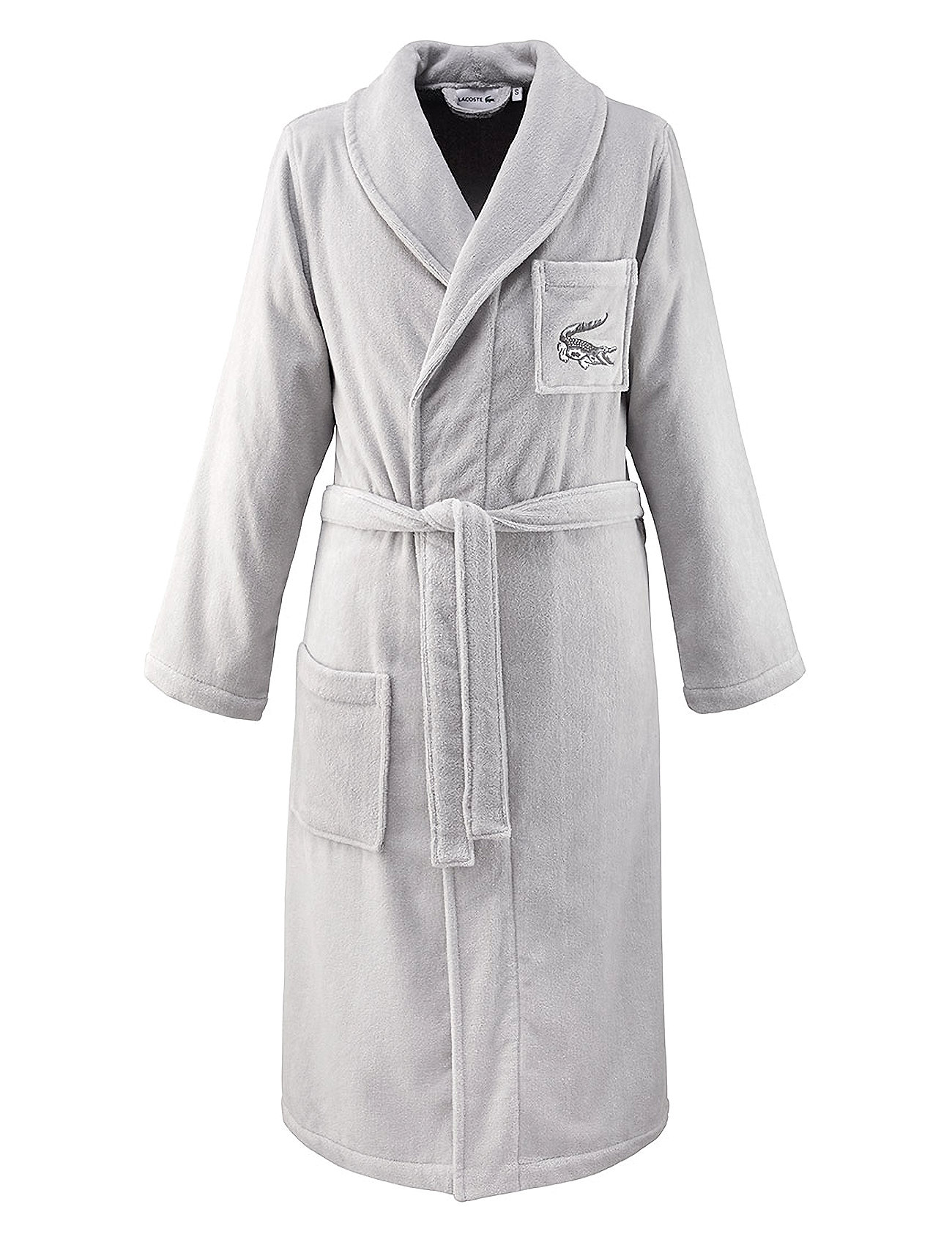 Lrene Bath Robe Grey Lacoste Home