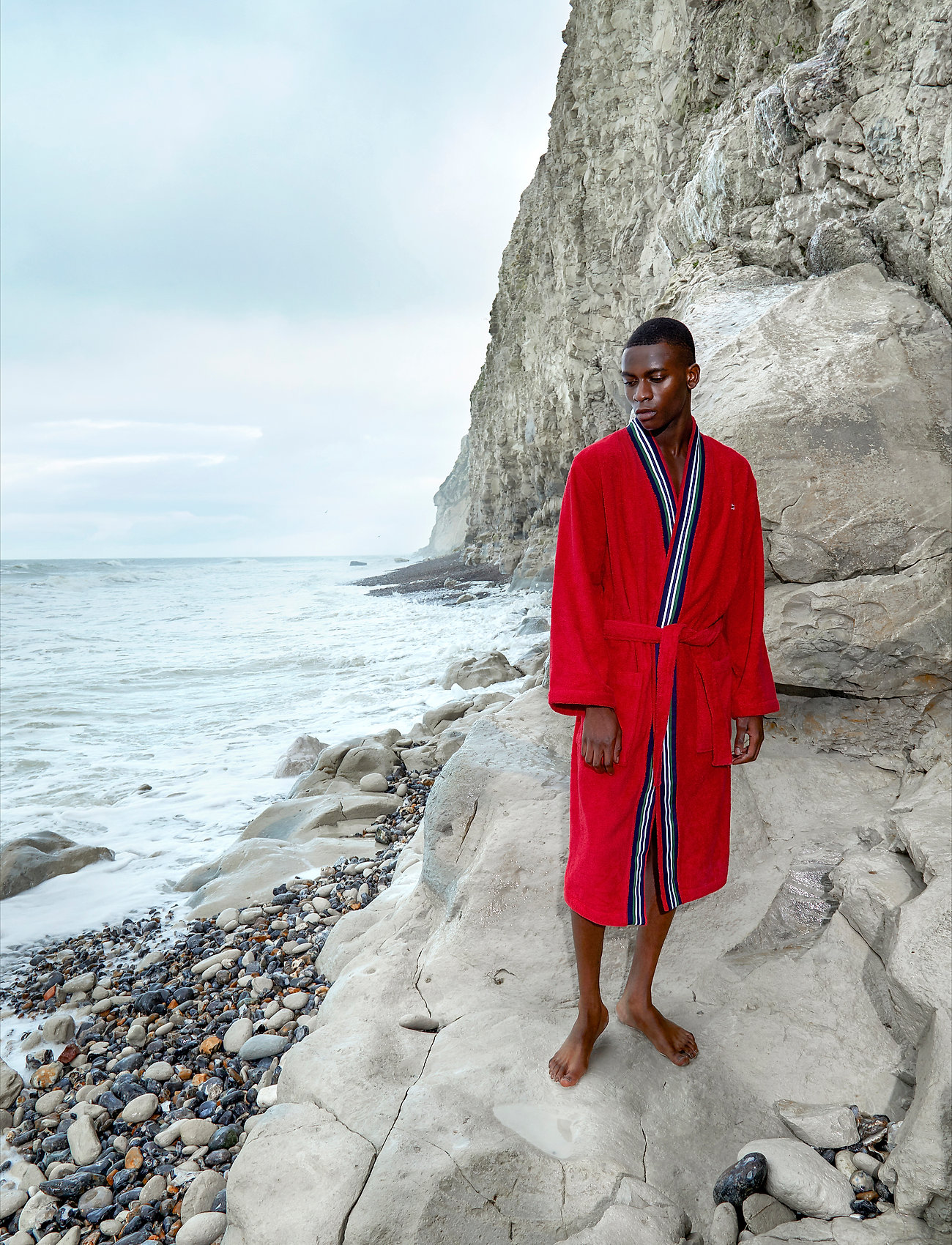 Lacoste Home - LCLUB Bath robe - nightwear - rouge - 0