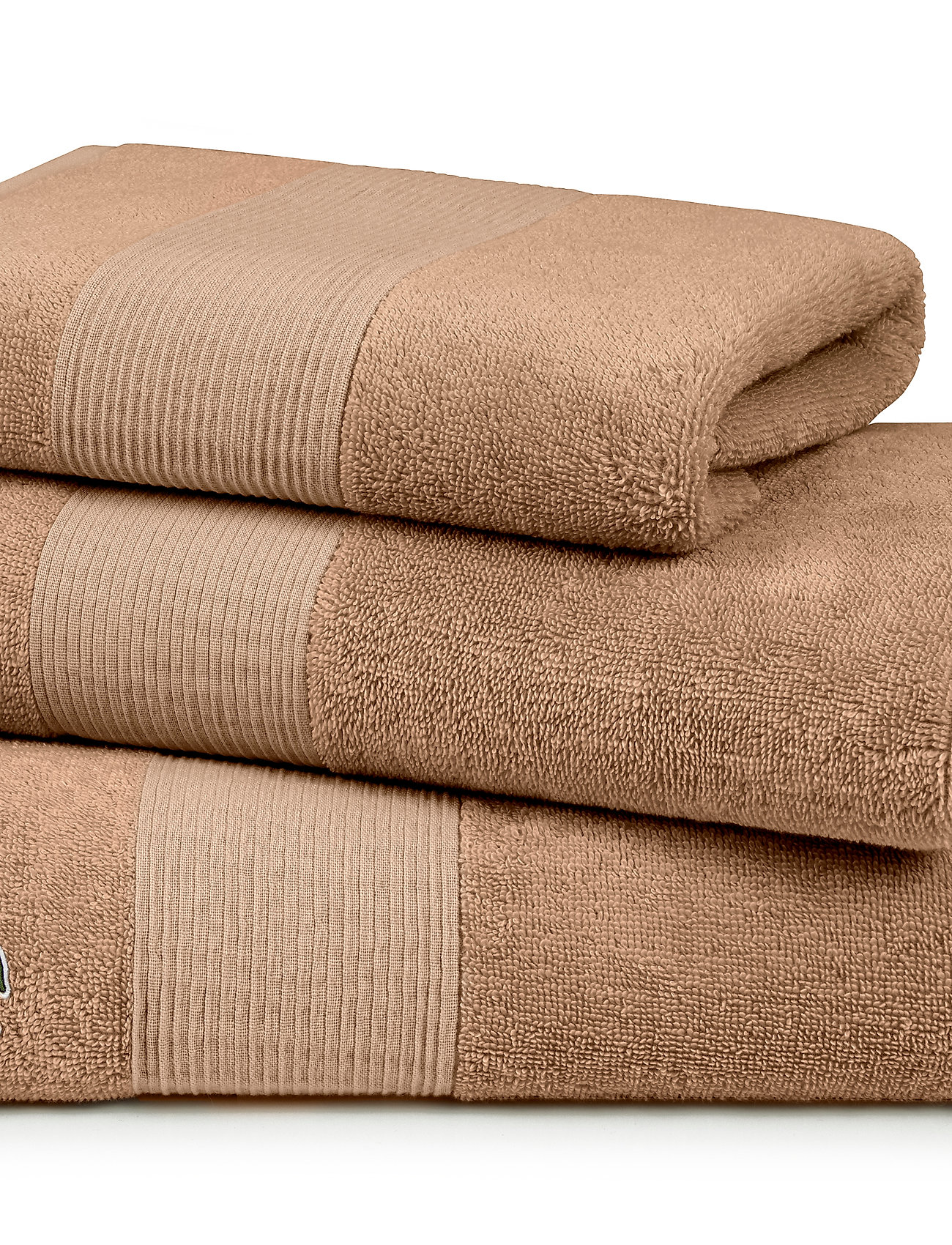 Lacoste Home - LLECROCO Bath mat - bath rugs - beige - 1