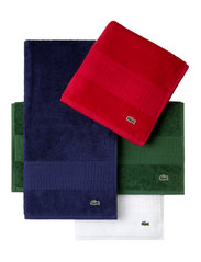 Lacoste Home - LLECROCO Guest towel - guest towels - vert - 4