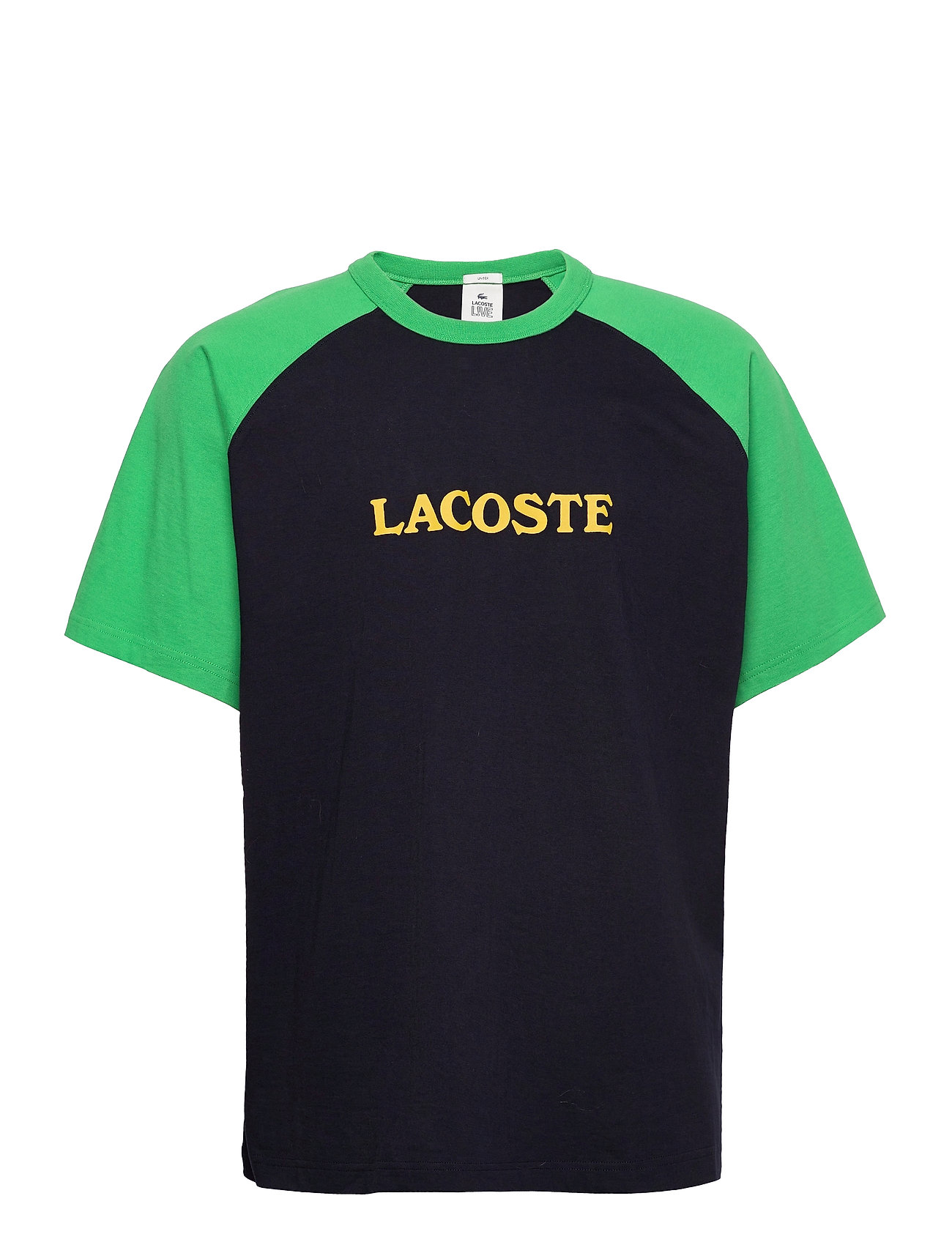 ABYSM/CHERVIL Lacoste Live Men S T-shirt Blå Lacoste Live t-shirts for herre - Pashion.dk
