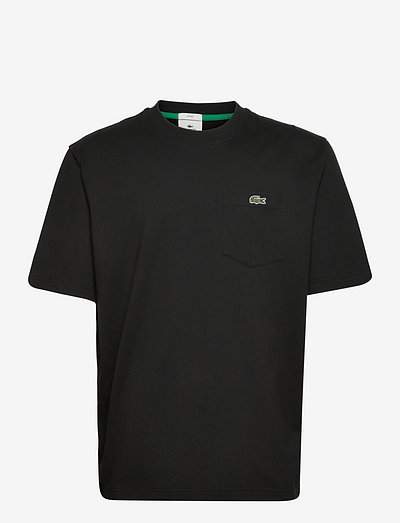 TEE-SHIRT&TURTLE NECK - t-shirts - black/fluorine green