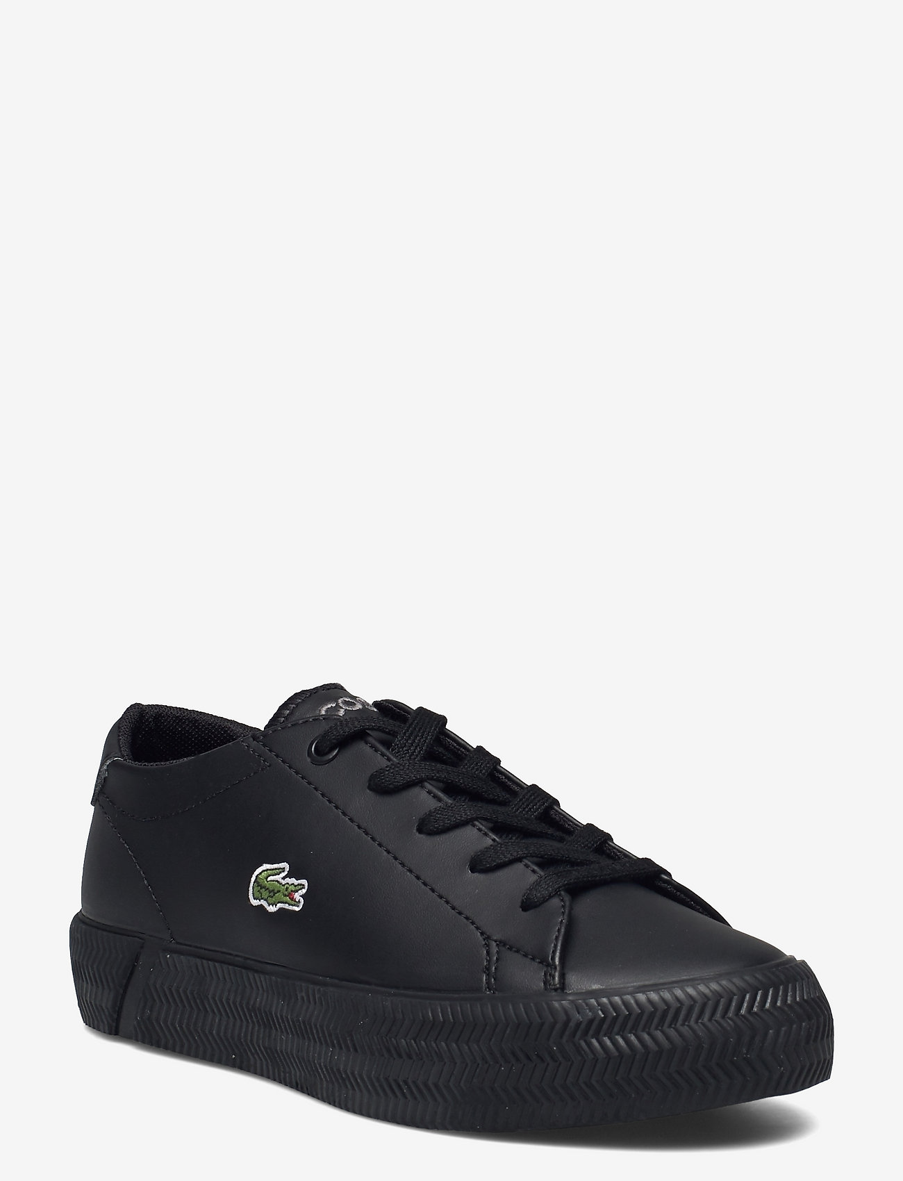 black lacoste pumps