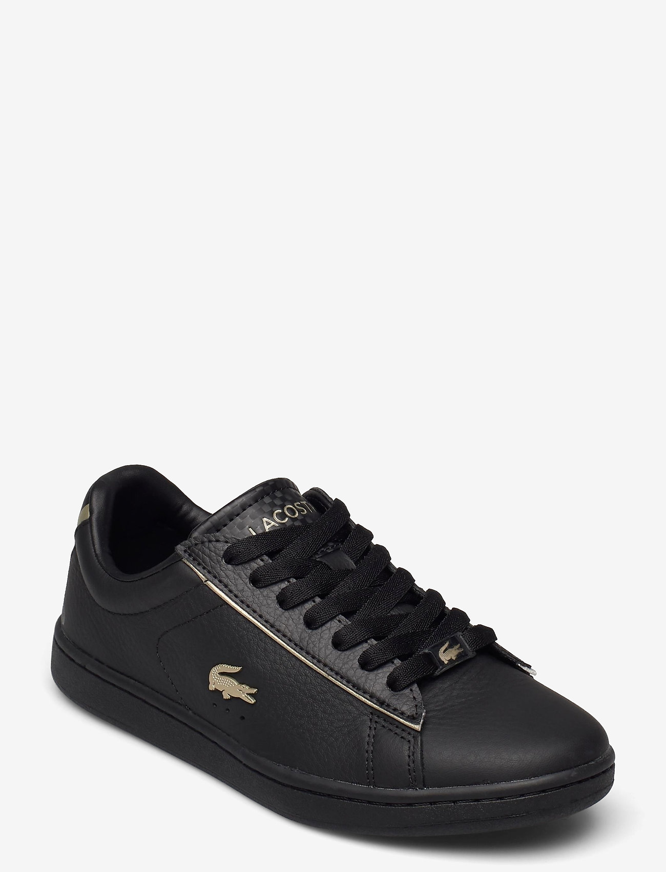 Lacoste - CARNABY EVO 0721 3 S - low top sneakers - blk/blk lthr - 0