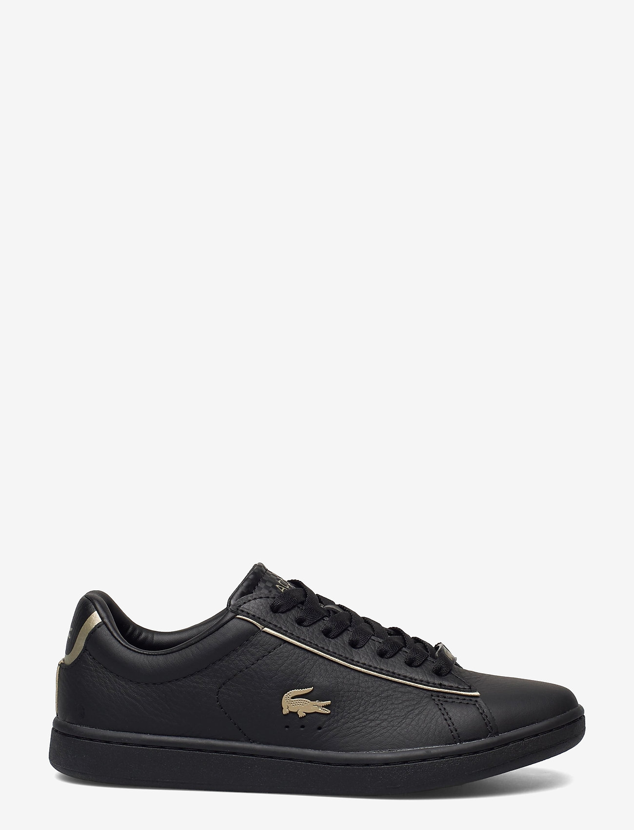 Lacoste - CARNABY EVO 0721 3 S - low top sneakers - blk/blk lthr - 1