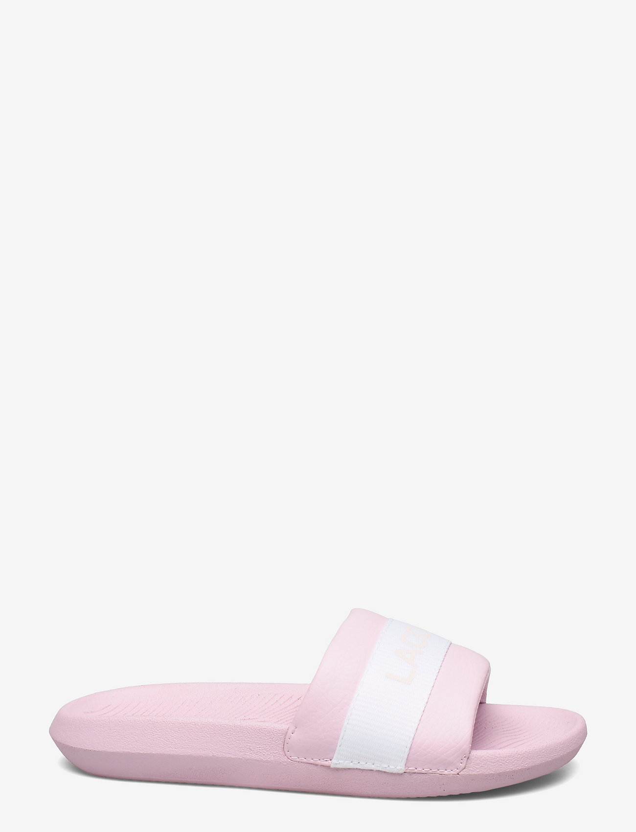 Lacoste - Women Slides & Sandals - pool sliders - white/carnation-carnation - 1