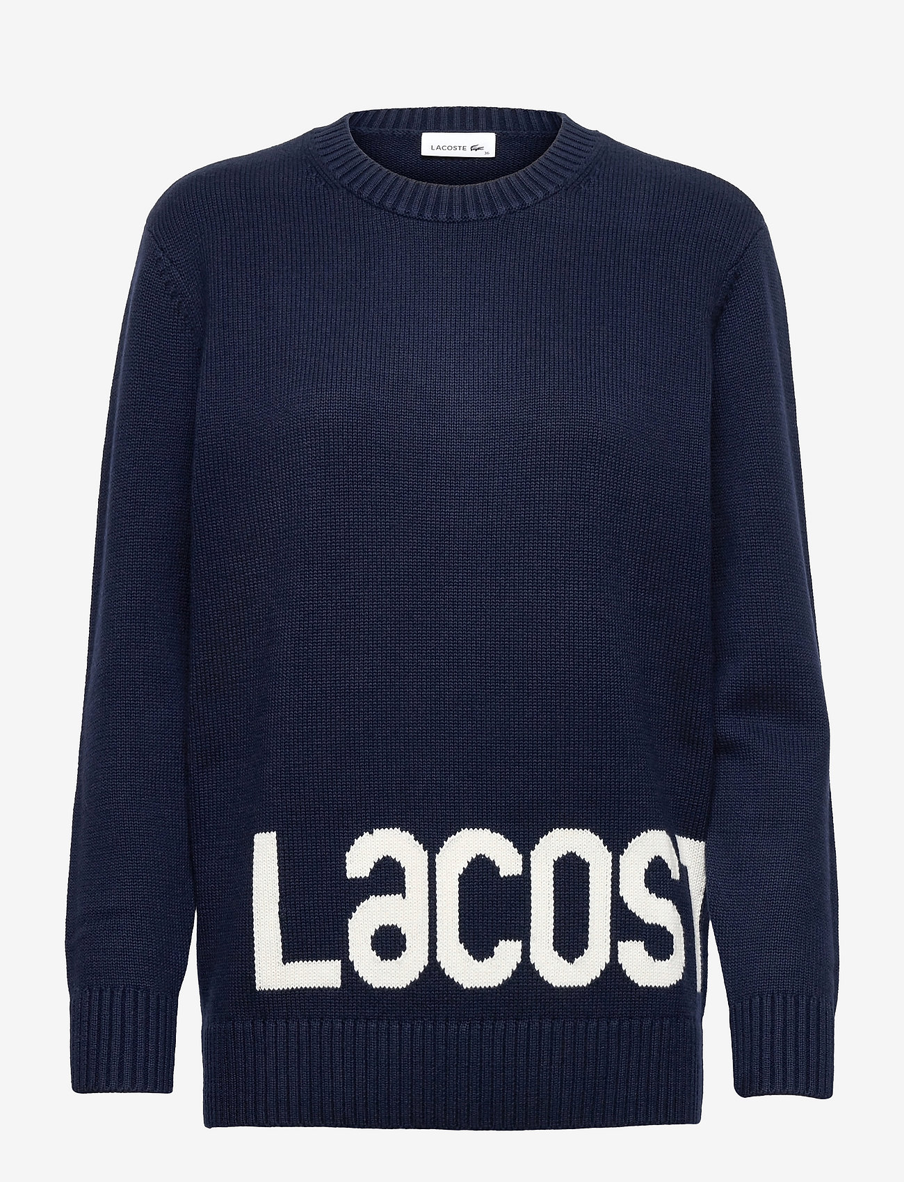 Lacoste - SWEATERS - jumpers - navy blue/flour - 0