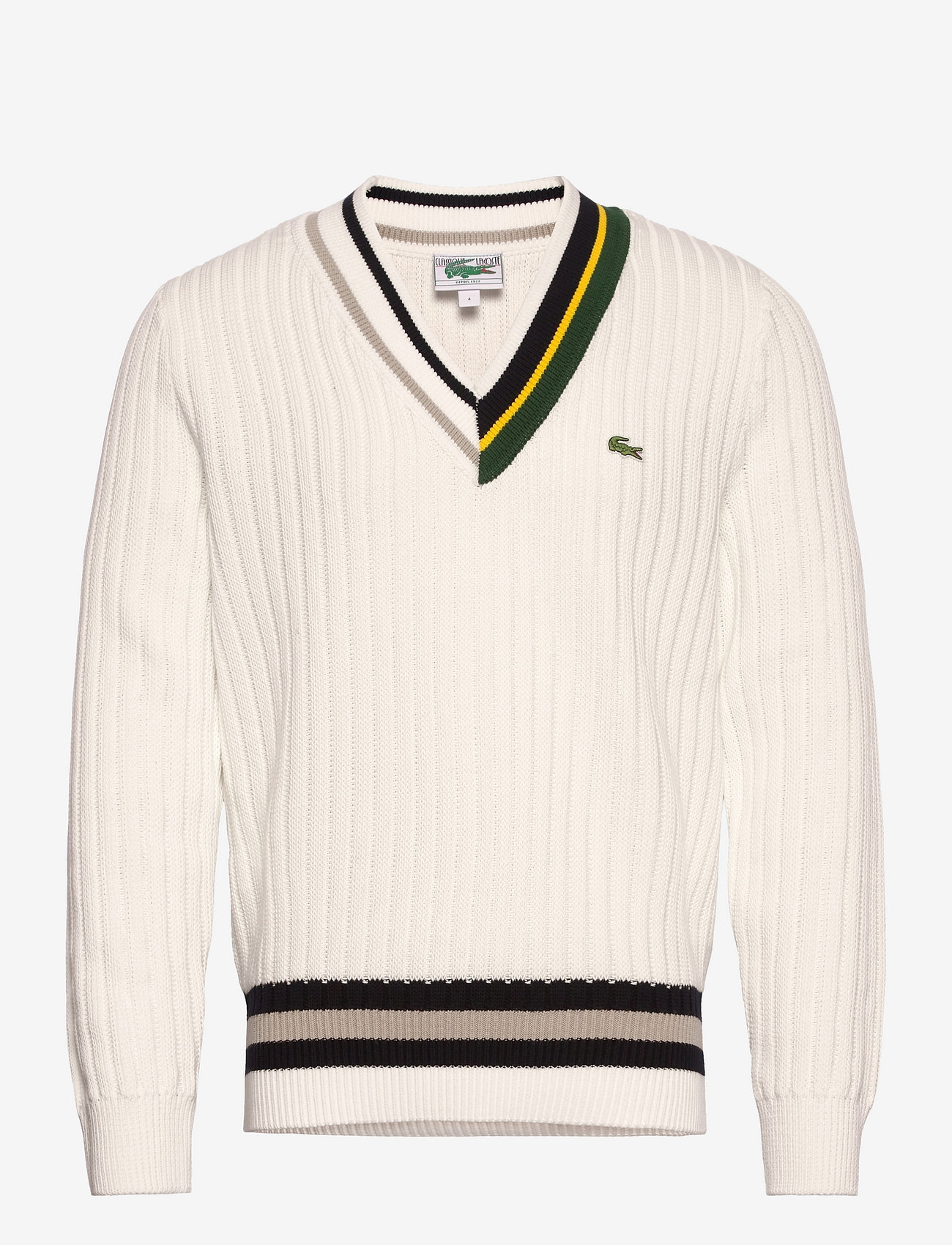 lacoste cable knit jumper