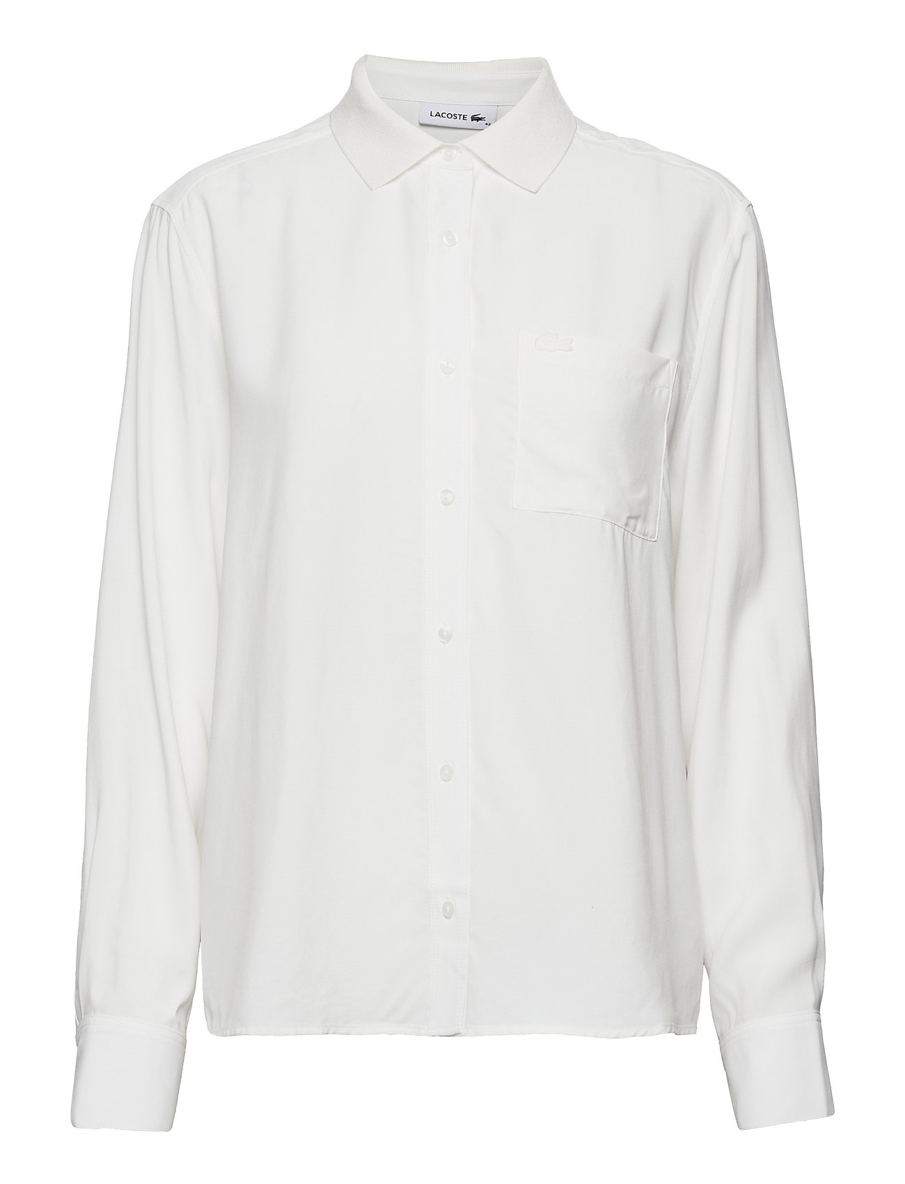 Flour Shirt Skjorte Lacoste langærmede skjorter for dame - Pashion.dk