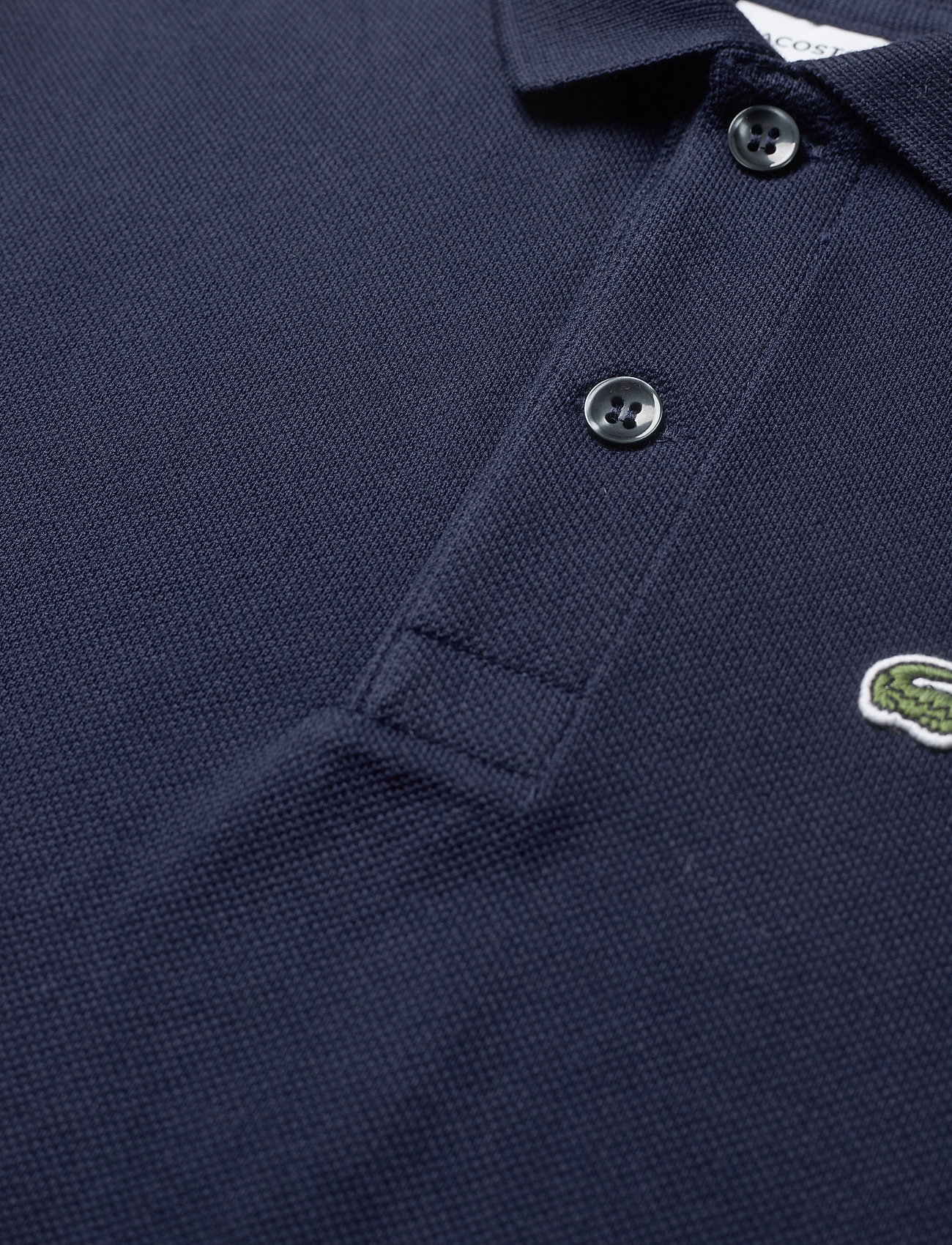 navy lacoste polo