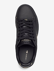 Lacoste - CARNABY EVO 0721 3 S - low top sneakers - blk/blk lthr - 3