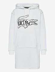 Lacoste - Women s dress - sweatshirt dresses - white - 0