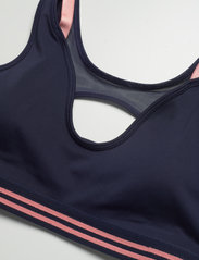 Lacoste - TEE-SHIRT&TURTLE NE - t-shirt bras - navy blue/elf pink-navy blue - 2