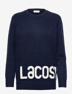 SWEATERS - jumpers - navy blue/flour