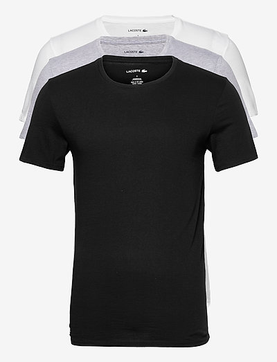 UNDERWEAR TEE-SHIRT - multipack t-shirts - white/silver chine-black