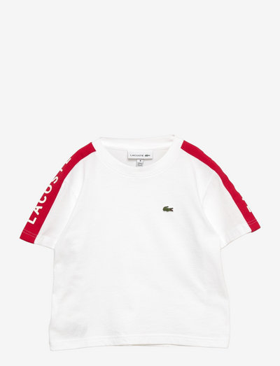 TEE-SHIRT&TURTLE - einfarbiges t-shirt - white/infrared