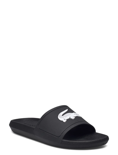girls lacoste sliders