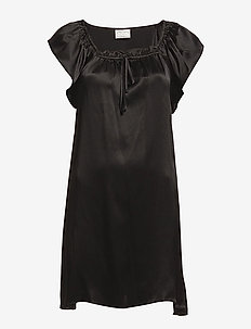 Pure Silk - Baby-doll - nightdresses - black