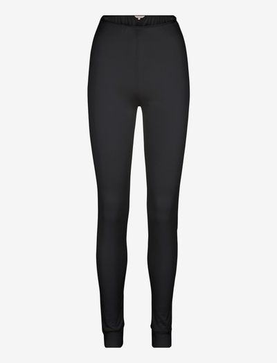 Silk Jersey - Long tights - pyjama pants - black