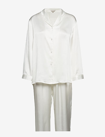 Pure Silk - Basic Pyjamas - pysjamas - off-white