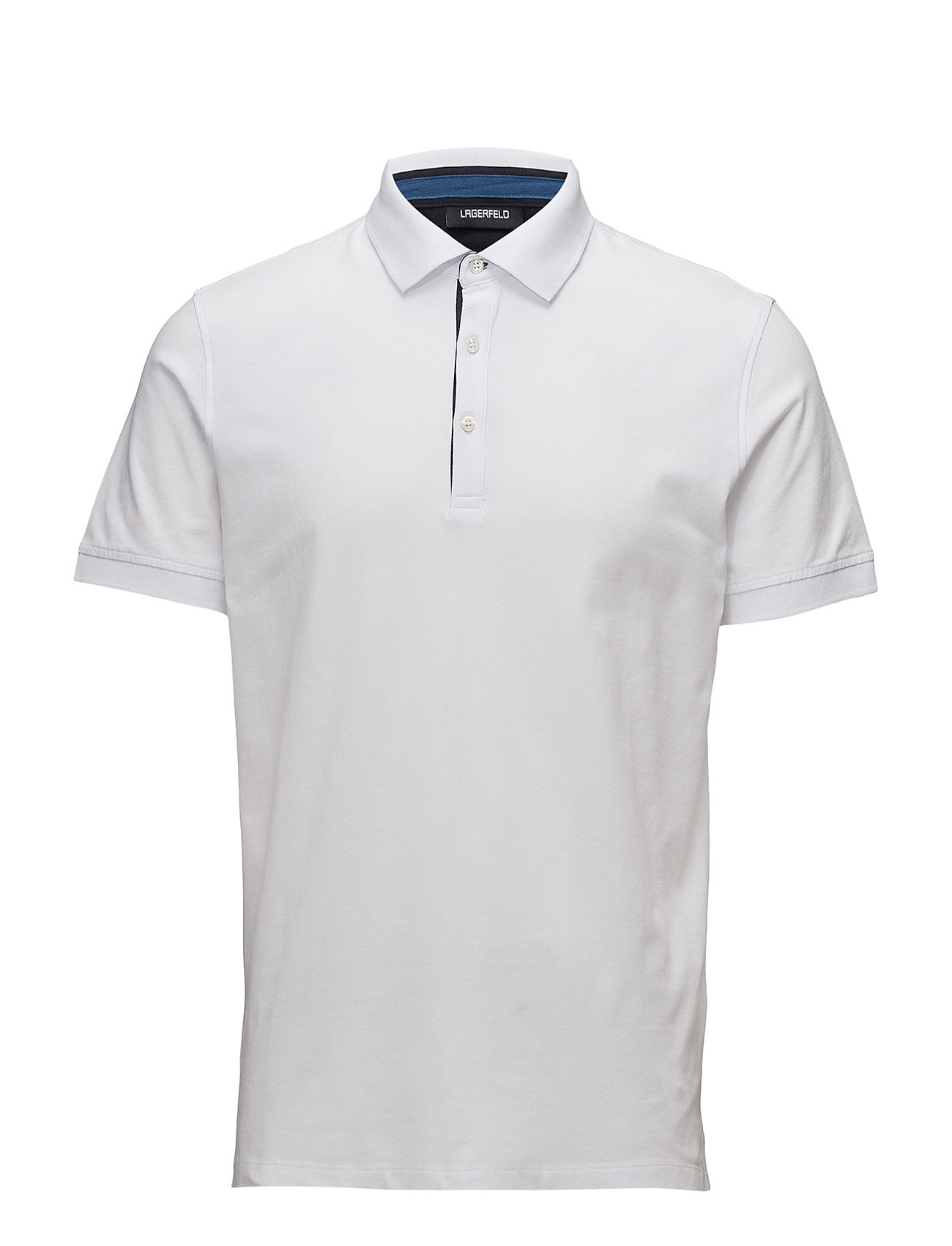 Polo Short Sleeve Coltrui Met Korte Mouwen Wit Lagerfeld lagerfeld kopen in de aanbieding