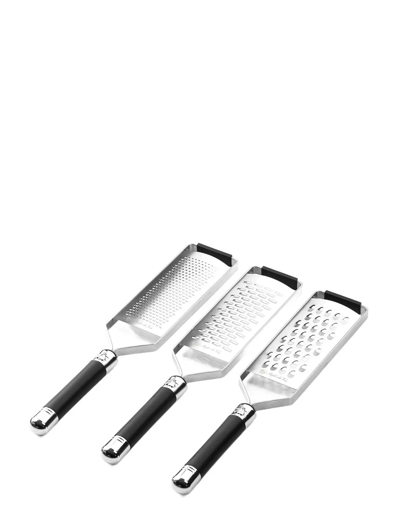 LAGUIOLE STYLE DE VIE Grater 3 Pcs 1012 Set Laguiole Schwarz - 36.3X26X3.6CM - Unisex