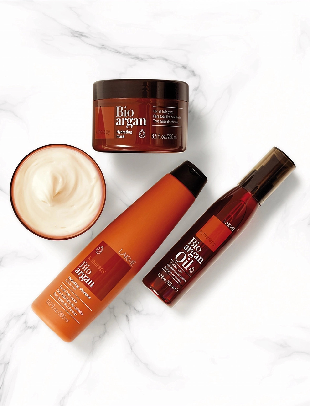 Lakmé Bioargan Consumer Pack, 675 ml, Nude, Pleje > Hårmasker, Dame