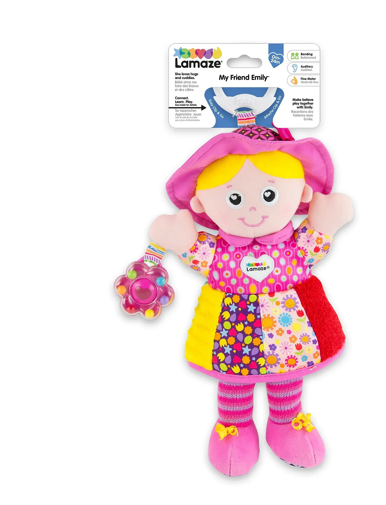 Lamaze Lamaze My Friend Emily, One Size, Pink, Strollers & Accessories > Stroller Legetøj, Børn