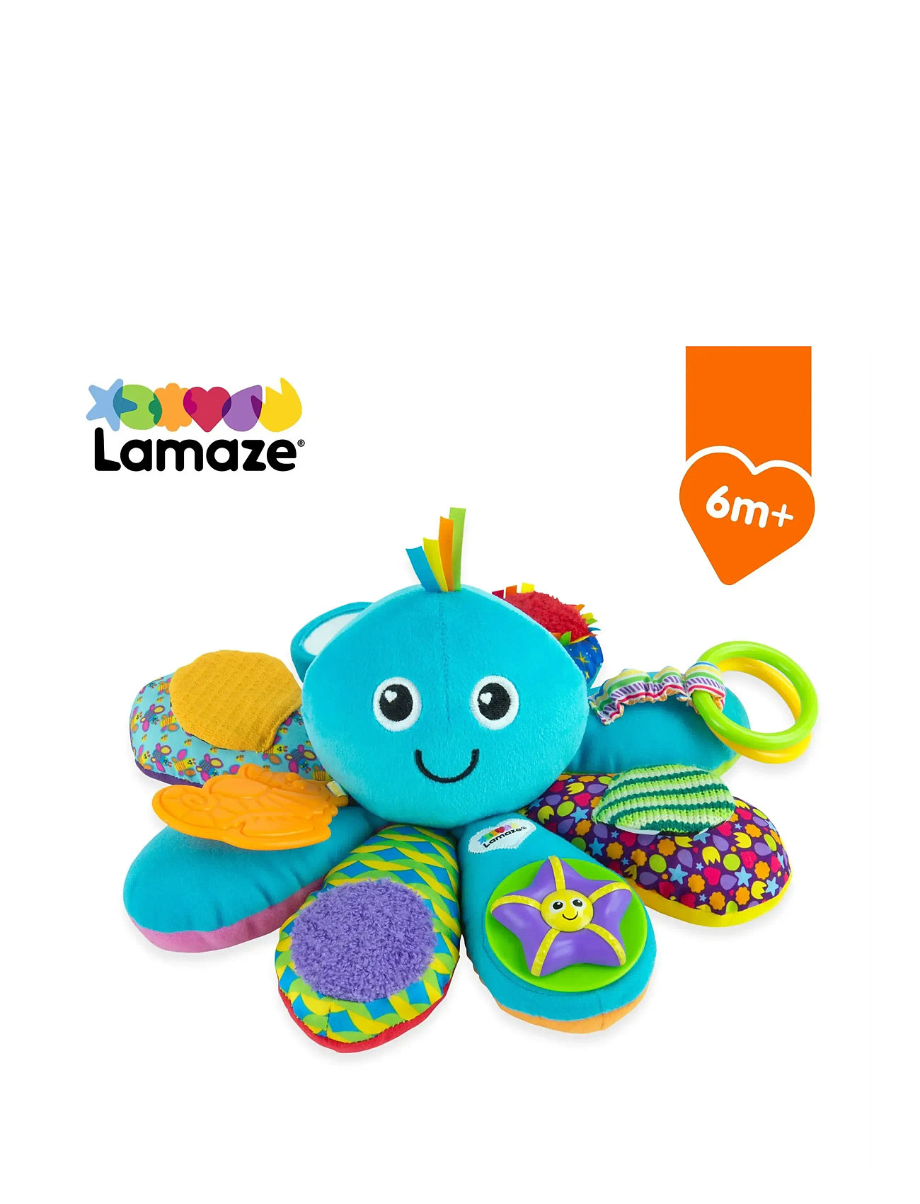 Lamaze Lamaze Octivity Time, One Size, Multi/patterned, Baby Legetøj > Rattles, Børn