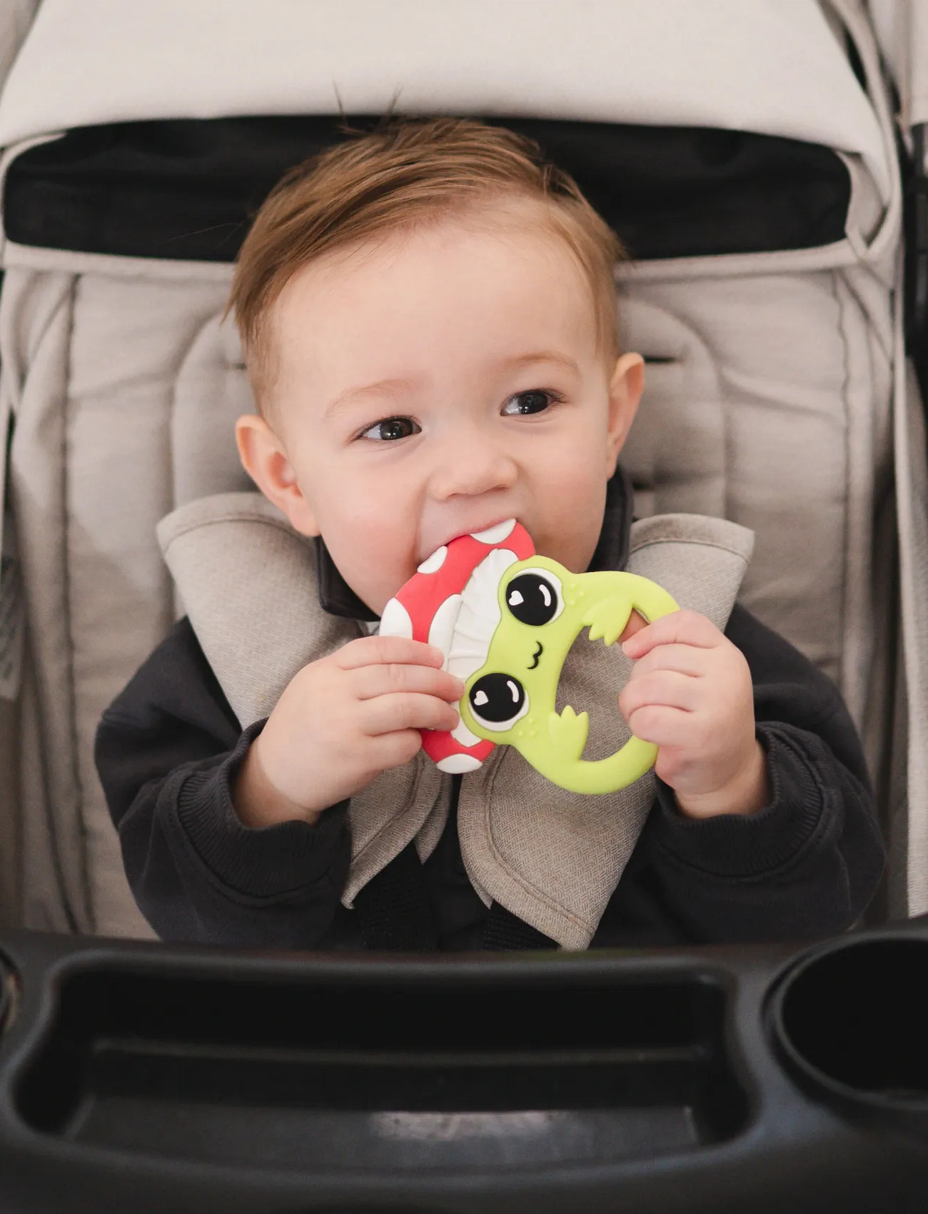 Lamaze Lamaze Finlee The Frog Teether, One Size, Green, Baby Legetøj > Teething Legetøj, Børn