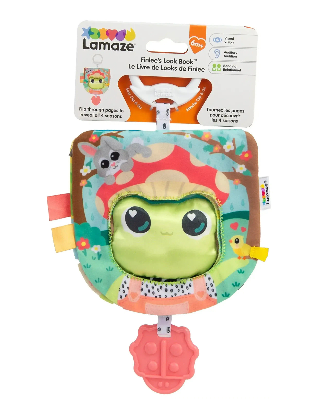 Lamaze Lamaze Finlee's Look Book, One Size, Green, Børnebøger > Babybøger, Børn