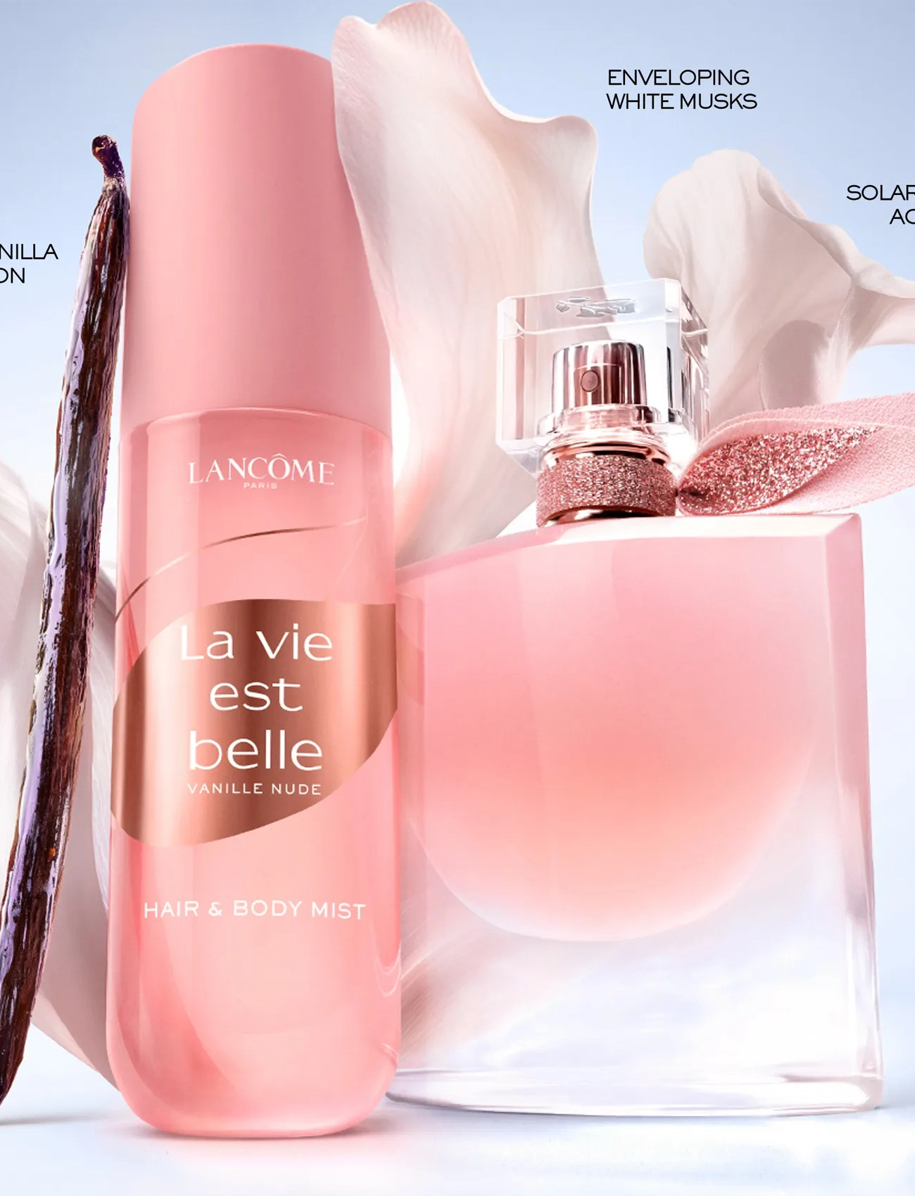 Lancôme Lancôme La Vie Est Belle Vanille Nude Hair And Body Mist 100ml, 100 ml, Nude, Styling > Hårtæpper, Dame