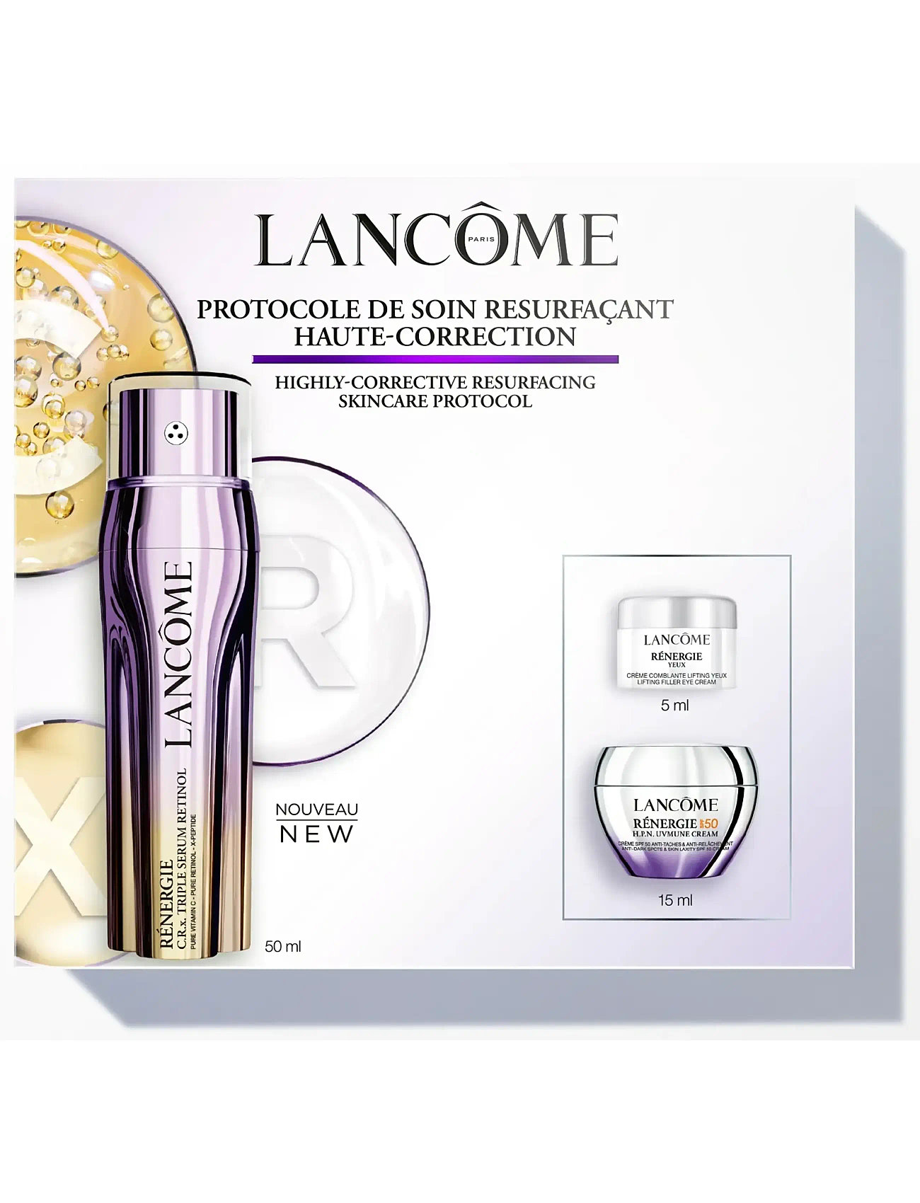Lancôme Lancôme Rénergie Crx Triple Serum Set, 1 PCE, Nude, Ansigt > Serum, Dame