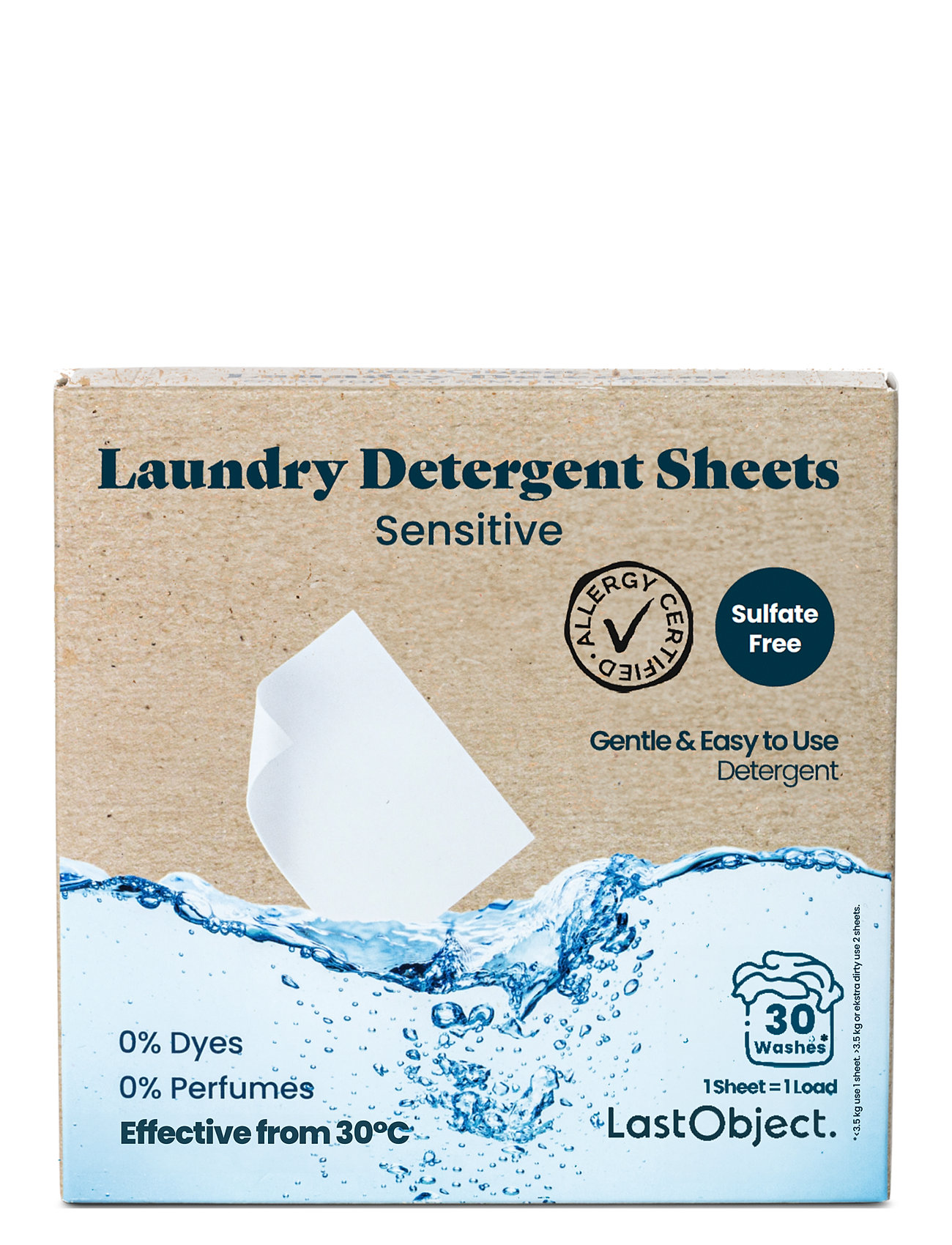 LastObject Laundry Detergent Sheet Vit