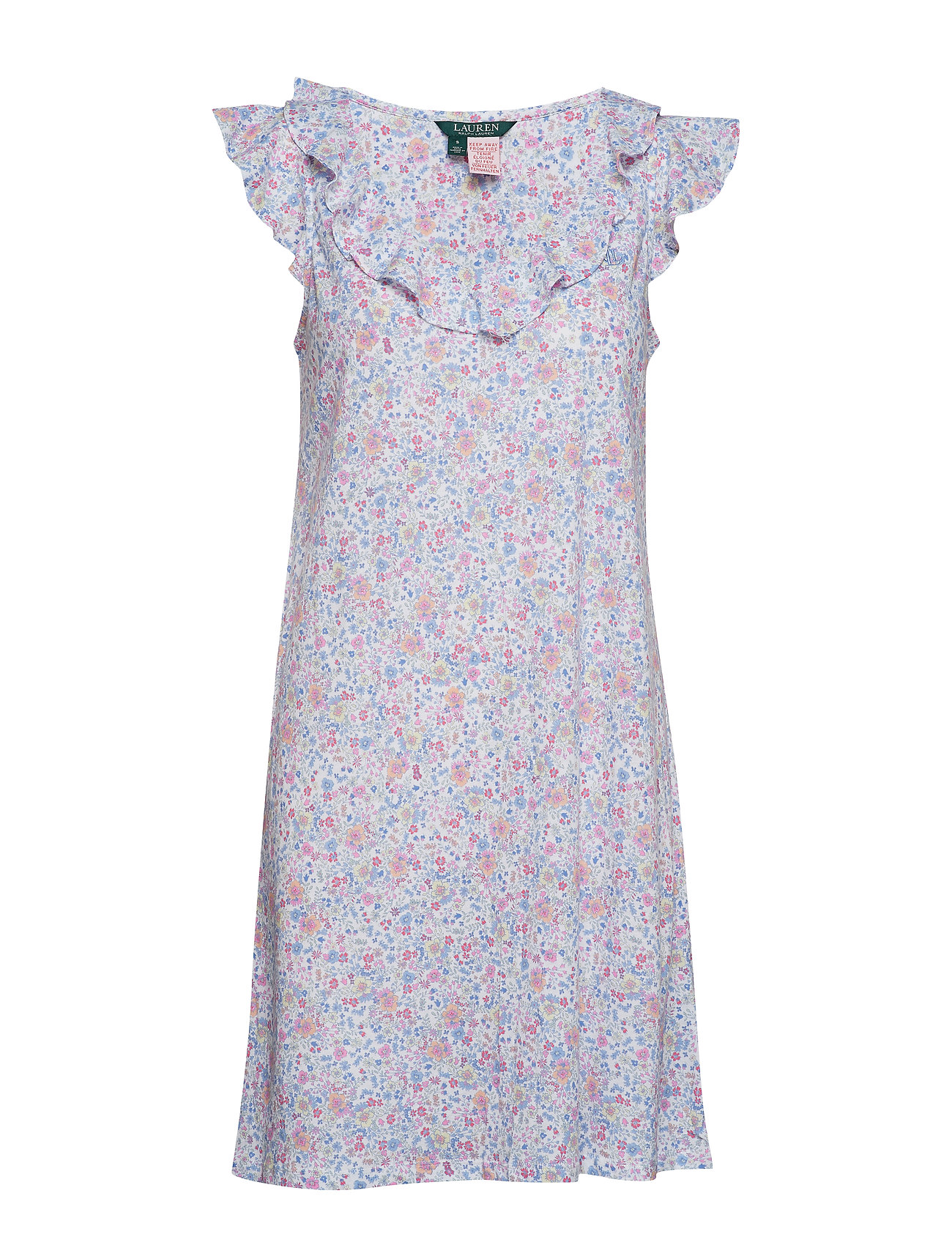 Lauren Ralph Lauren Homewear LRL RUFFLE NK GOWN SLEEVELESS Sov och loungeplagg Lauren Ralph Lauren Homewear LRL RUFFLE NK GOWN SLEEVELESS Sov och loungeplagg