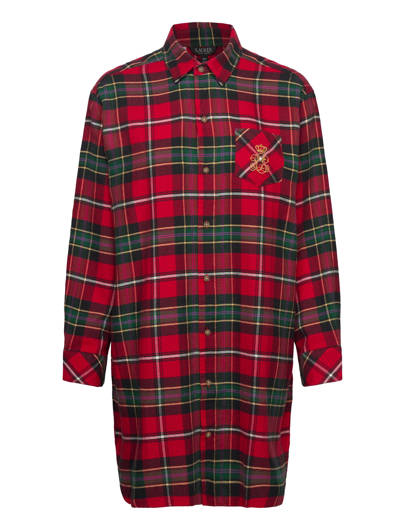 Lauren Ralph Lauren Homewear Lrl L/S His Sleepshirt Röd