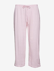 Lauren Ralph Lauren Homewear - LRL HERITAGE 3/4 SL CLASSIC NOTCH PJ SET - pyjamat - pale pink stripe - 2