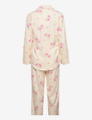 Lauren Ralph Lauren Homewear - LRL L/S NOTCH COLLAR LONG PANT PJ SET - pyjamat - yellow floral - 1