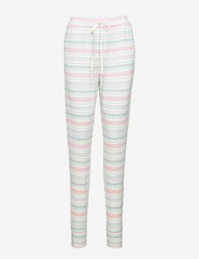 Lauren Ralph Lauren Homewear - LRL L/S HENLEY JOGGER PANT PJ SET - pyjamat - ivory pt - 2