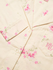 Lauren Ralph Lauren Homewear - LRL L/S NOTCH COLLAR LONG PANT PJ SET - pyjamat - yellow floral - 4