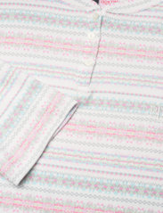 Lauren Ralph Lauren Homewear - LRL L/S HENLEY JOGGER PANT PJ SET - pyjamat - ivory pt - 4