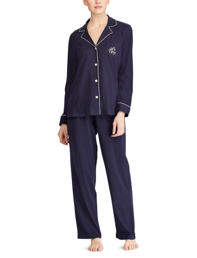 LRL HAMMOND KNIT COLLAR PJ SET - Nachtwäsche